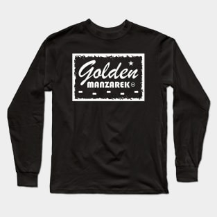 Golden Manzarek (White) Long Sleeve T-Shirt